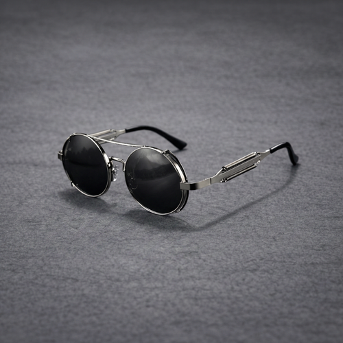 Agent™ | Steampunk Polarized Metal Sunglasses