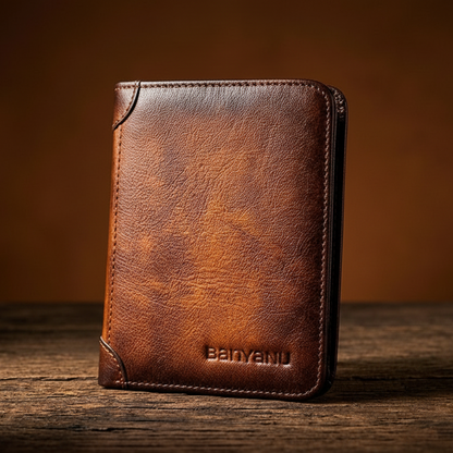 Theo™ | Sleek RFID Blocking Leather Wallet