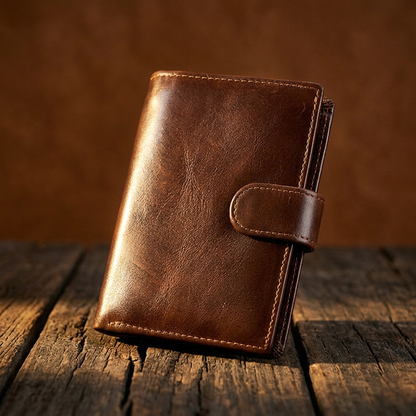 Aaron™ | RFID Leather Wallet for Men