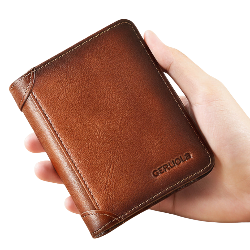 Everett™ | Slim Genuine Leather RFID Wallet
