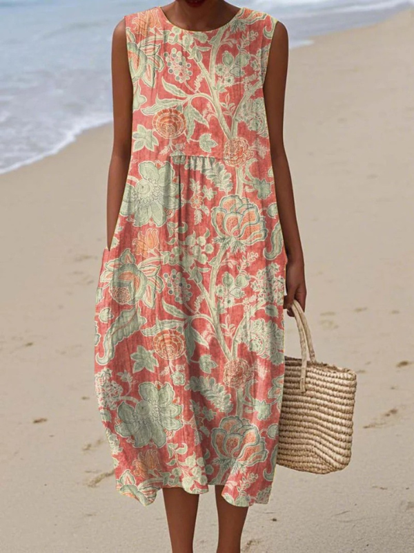 Bethany™ | Floral Midi Dress