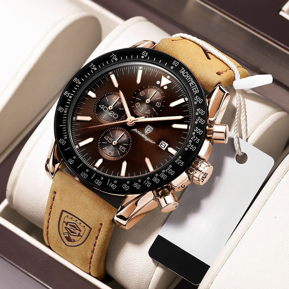 Theodore™ | Luminous Date Chronograph Watch