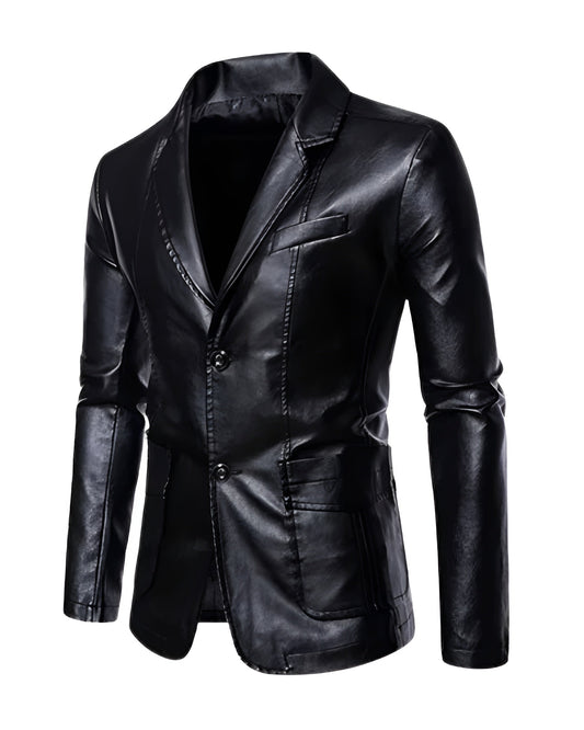 Matthew | Business casual leather jacket