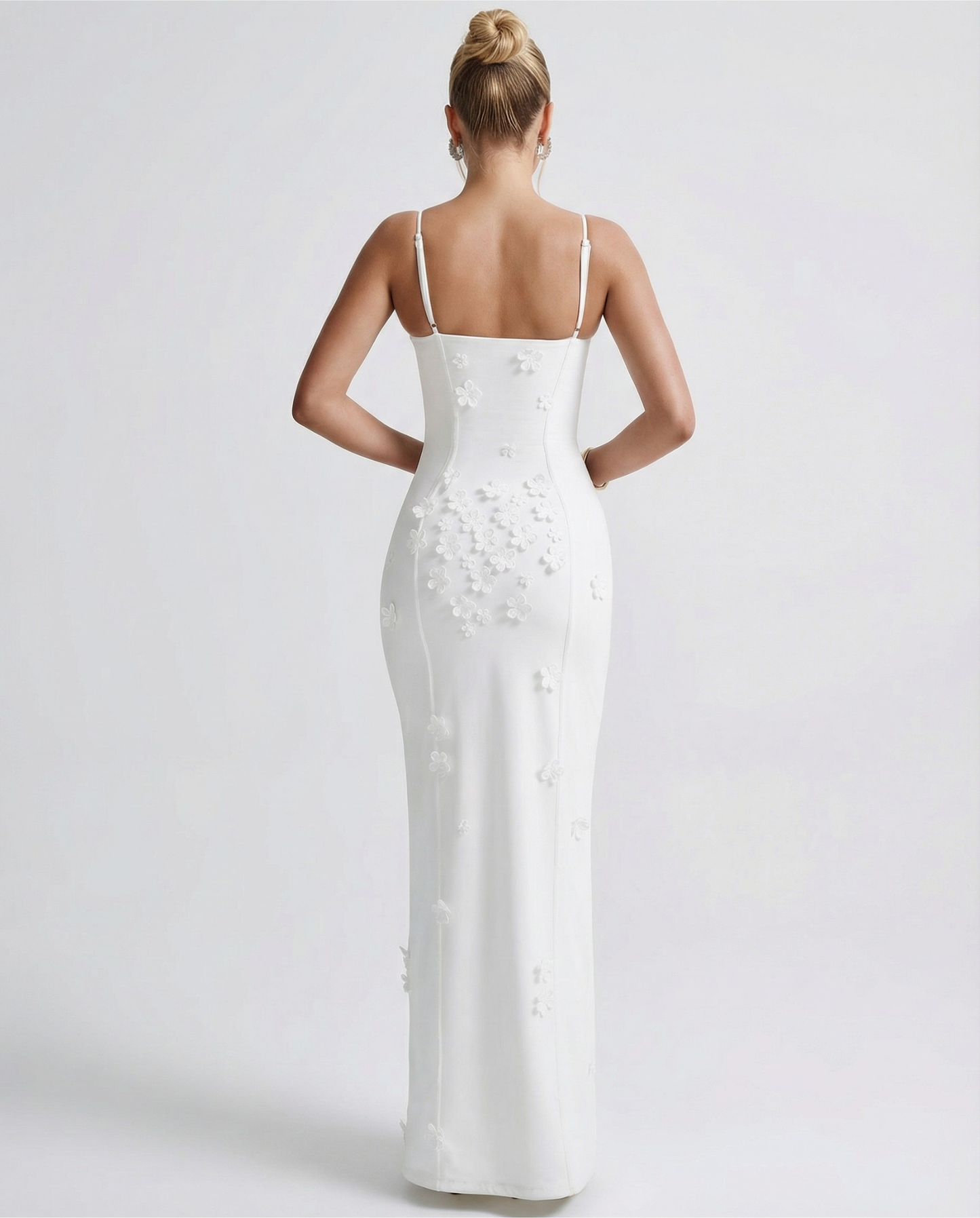 Luna Slit Maxi™ – Corset Floral Dress (Romantic Elegance Sculpted Silhouette)