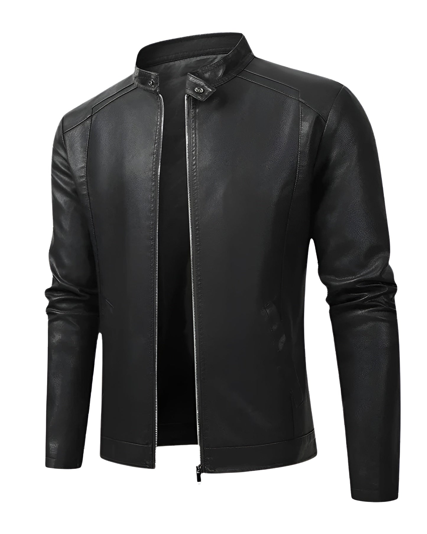 Nicholas | Stylish men's biker leather jacket