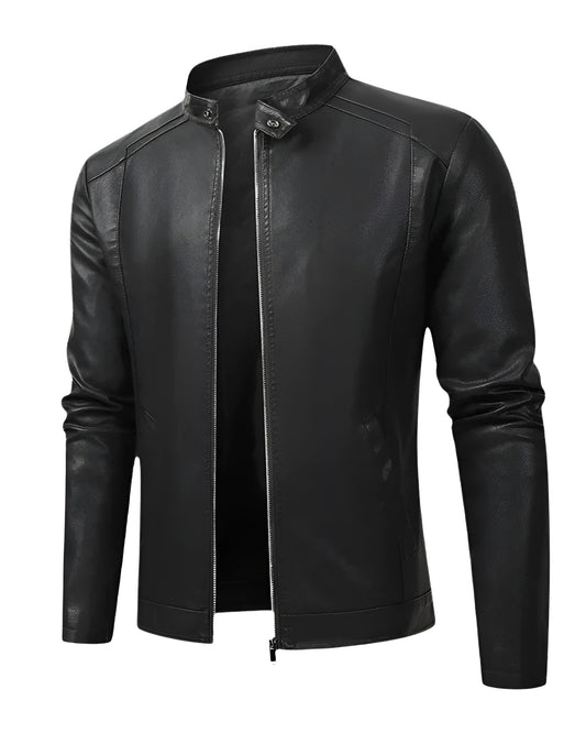 Nicholas | Stylish men's biker leather jacket
