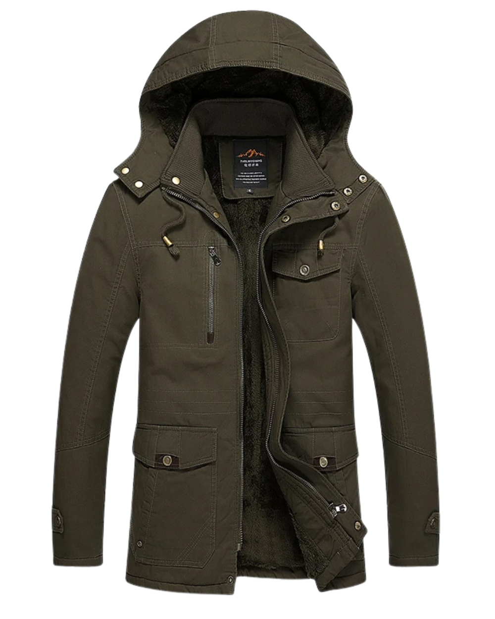 Theo | Stylish cotton quilted winter jacket
