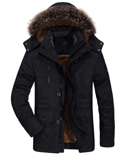 Howard | Cotton winter jacket with hood
