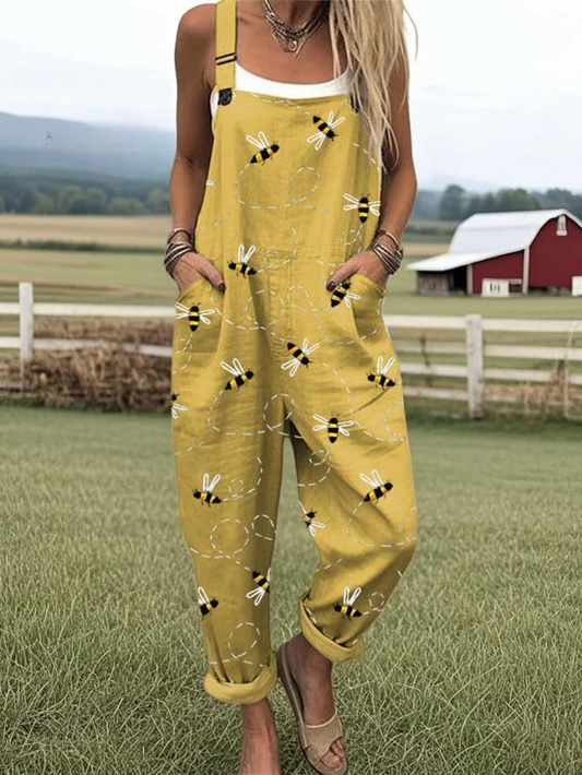 Savannah™ | Bees Pattern Jumpsuit