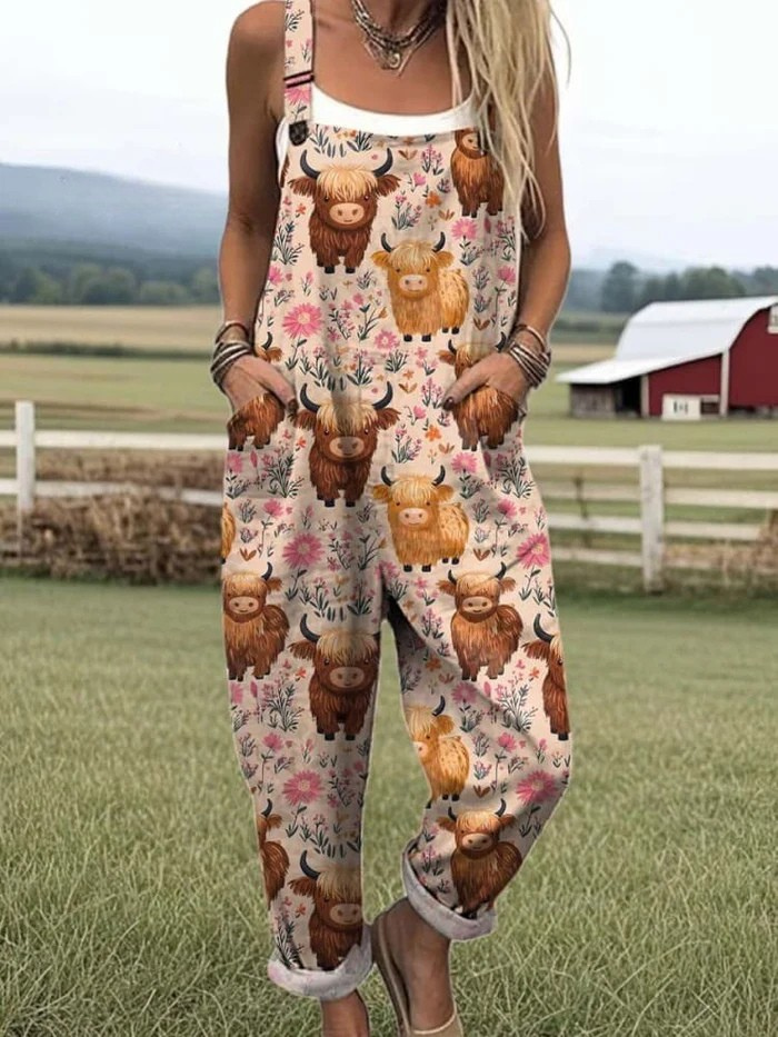 Savannah™ | Bees Pattern Jumpsuit