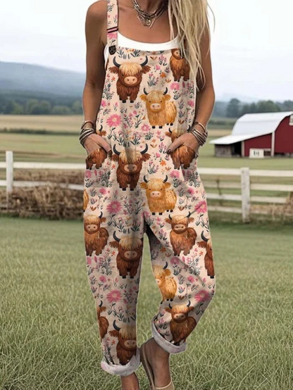 Savannah™ | Bees Pattern Jumpsuit