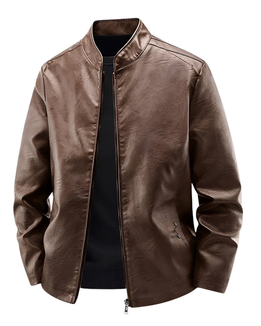 Timothy | Leather biker jacket