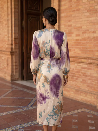Valerie™ | Elegant Dress with V-Neck