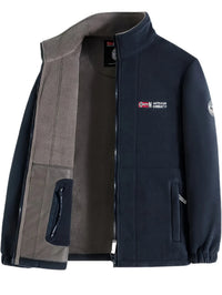 Neal | Mens Fleece Jacket with Full Zip | Soft Warm Fleece, Side Pockets, Classic Fit | Navy, Red, Beige and More XS-3XL