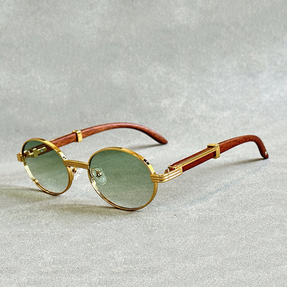 Teyro™ | Wooden Sunglasses with Gradient Lenses
