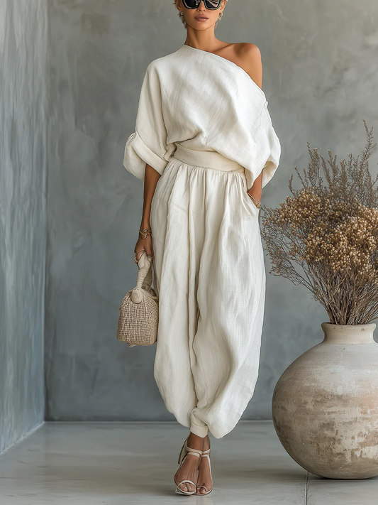 Ellie™ | Two-Piece Set with Off-Shoulder Design