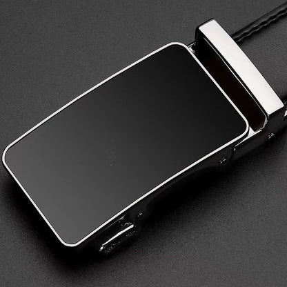 Kaiser™ | Men’s Leather Belt – Automatic Buckle Classic Style