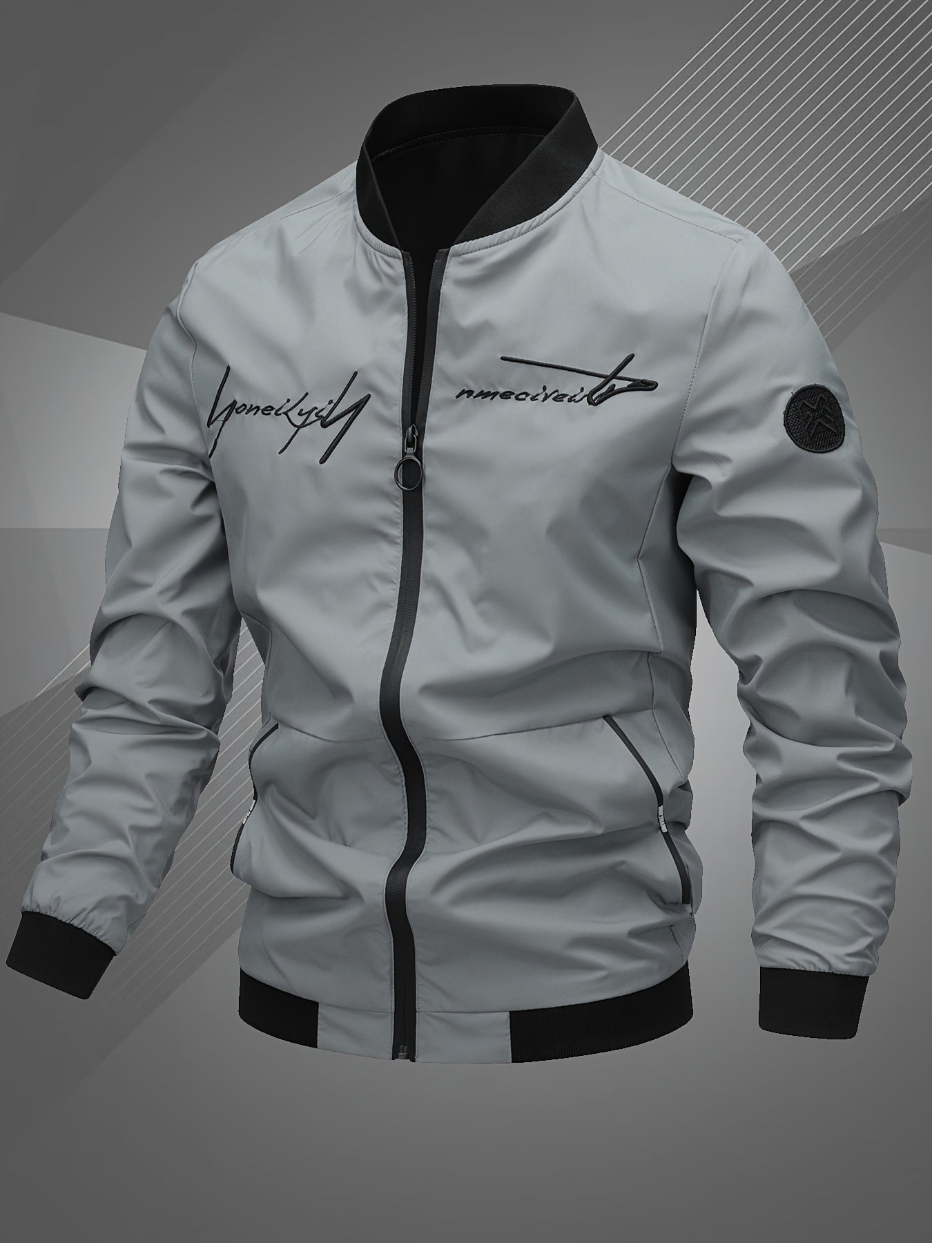 Samuel | Casual long-sleeved bomber jacket