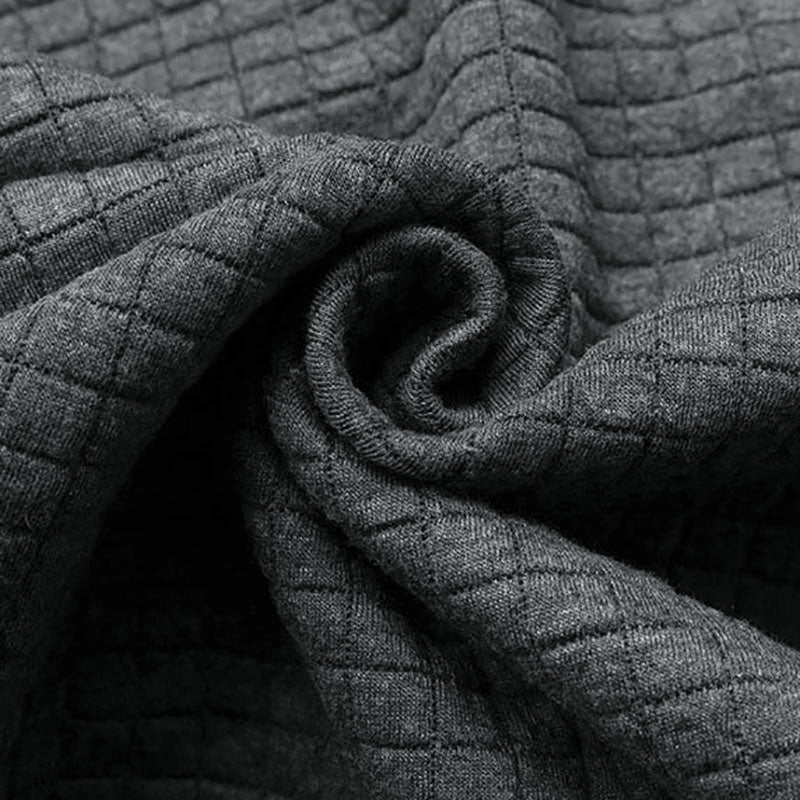 Kaelric™ | Quilted Waffle Knit Hoodie
