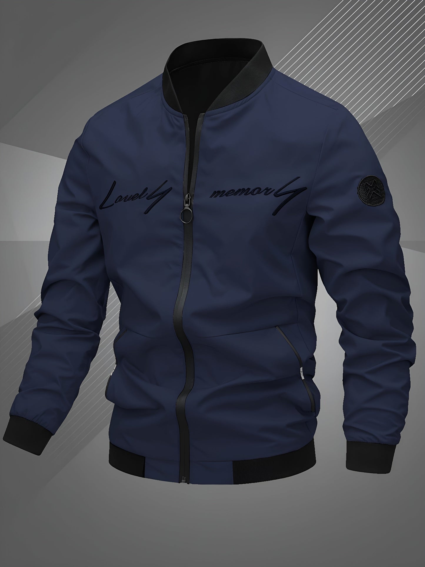 Samuel | Casual long-sleeved bomber jacket