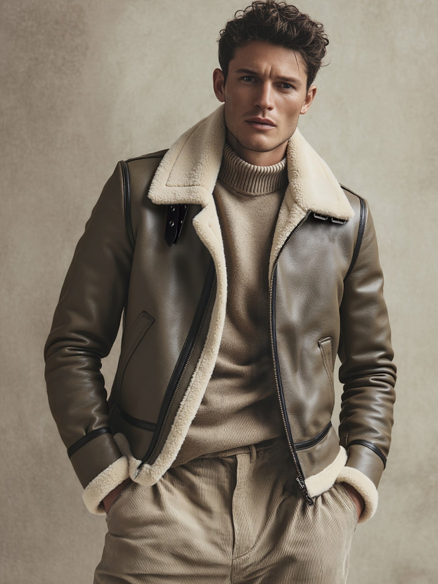 LOUIS | WARM MOTORCYCLE JACKET FOR FALL AND WINTER