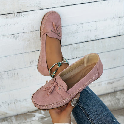Nadine™ | Classic Loafers with Tassel Detail