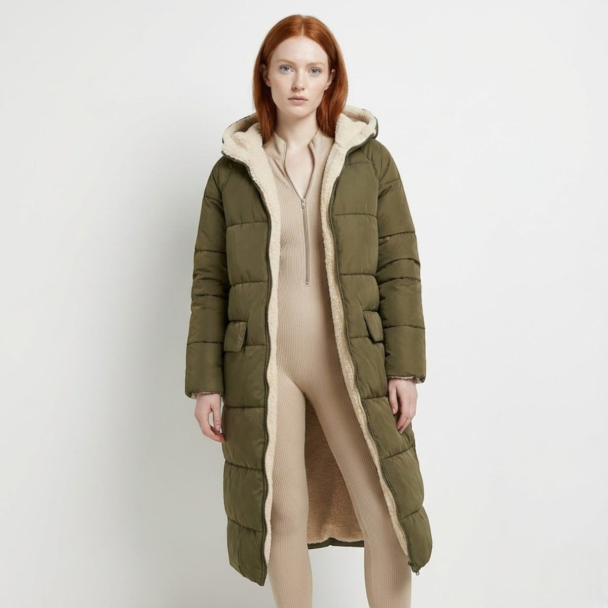 Alessia Womens Reversible Winter Jacket