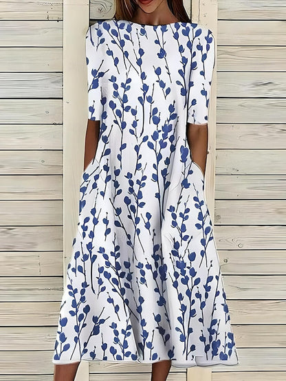 Caitriona™ | Coastal Bloom Maxi Dress