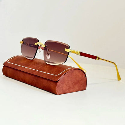 Carrington Rimless Sunglasses