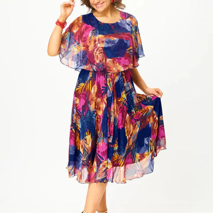 Barbara™ | Plus Size Chiffon Dress