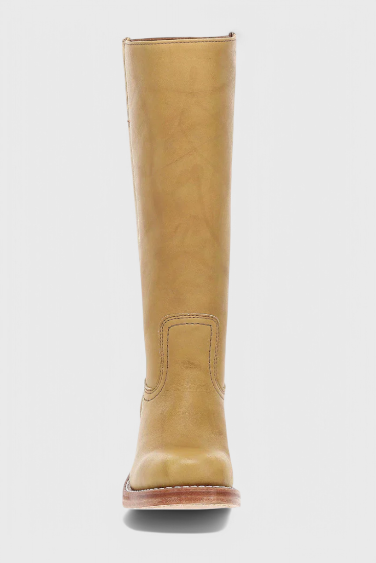 Clara Womens Knee High Boots in PU Leather