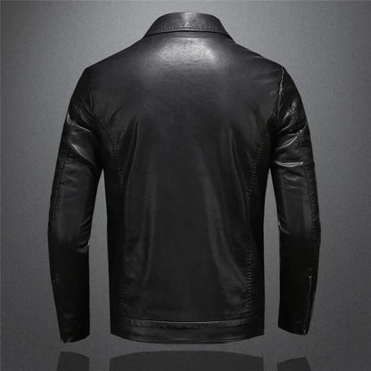 Donald | Classic Leather Jacket for Men