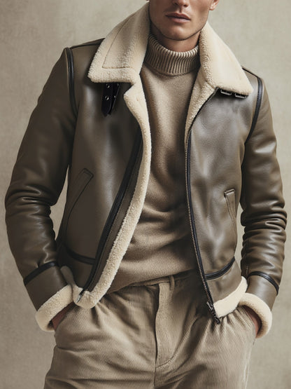 LOUIS | WARM MOTORCYCLE JACKET FOR FALL AND WINTER