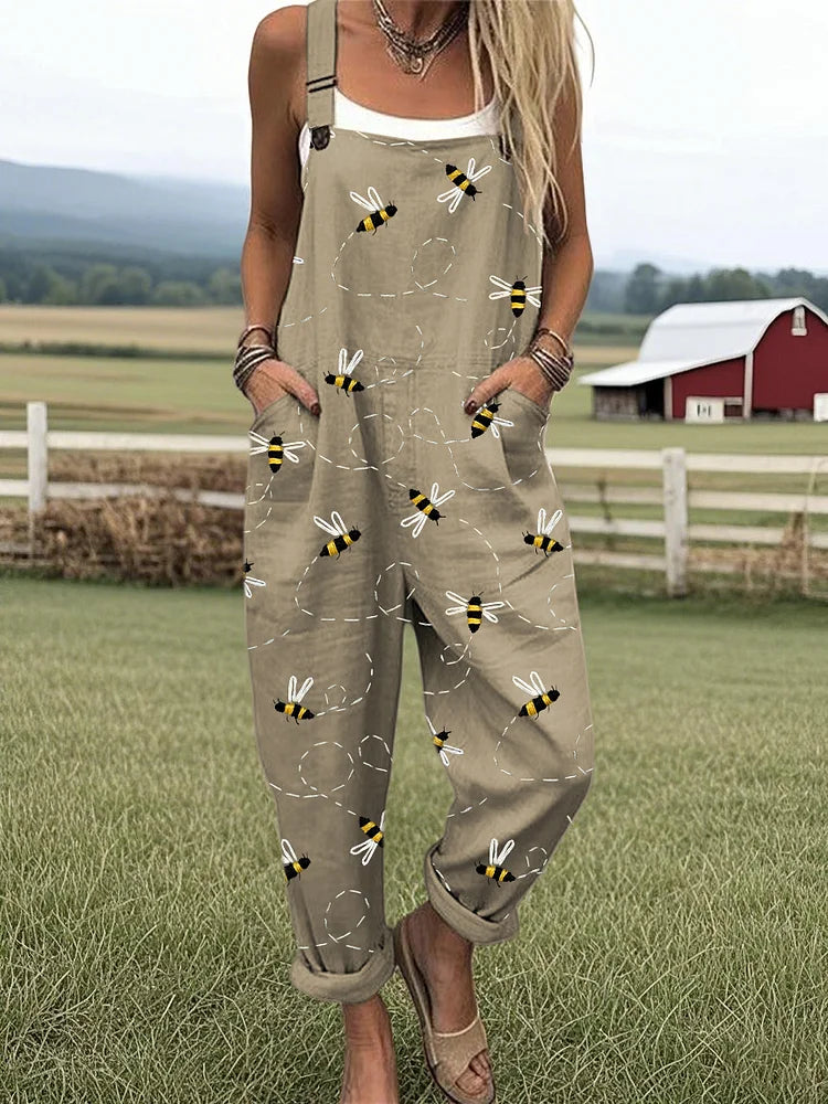 Savannah™ | Bees Pattern Jumpsuit
