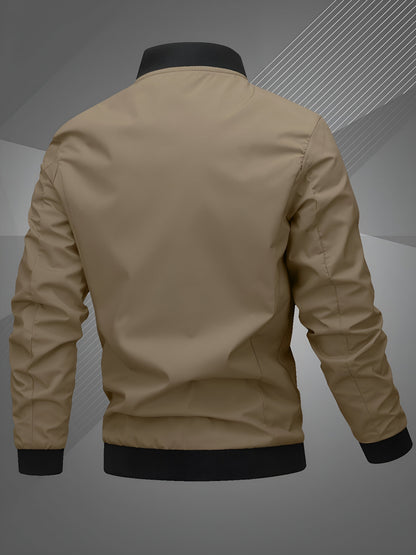 Samuel | Casual long-sleeved bomber jacket