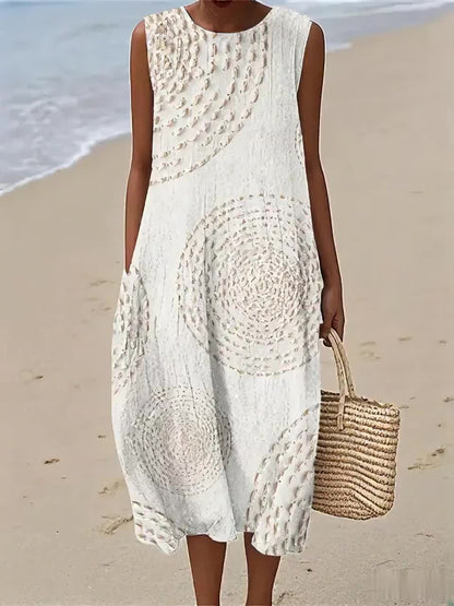 Oplena – Casual Sleeveless Dress