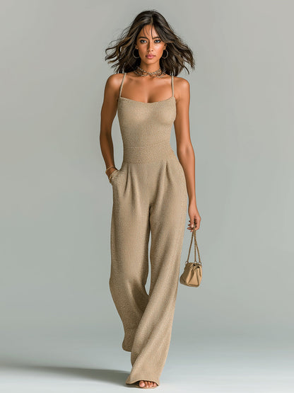 Issa™ | Ribbed Wide-Leg Jumpsuit