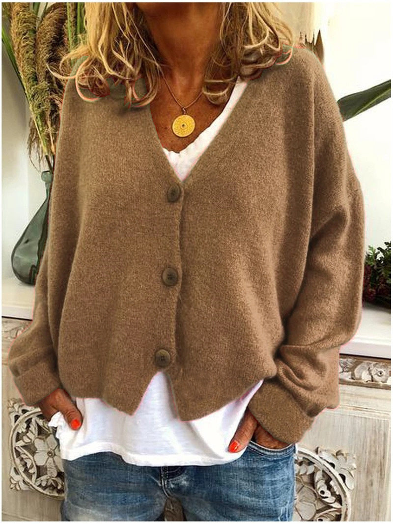 Women's Knit Cardigan, Lightweight Layering | Flattering Drape, Everyday Essential | 13 Colorways | S–3XL