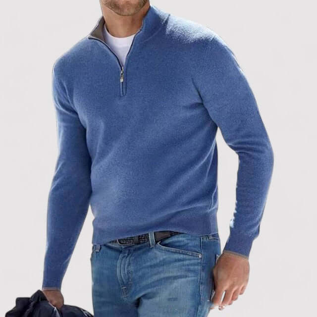 Jacob Mens Half-Zip Sweater, Lightweight Warmth
