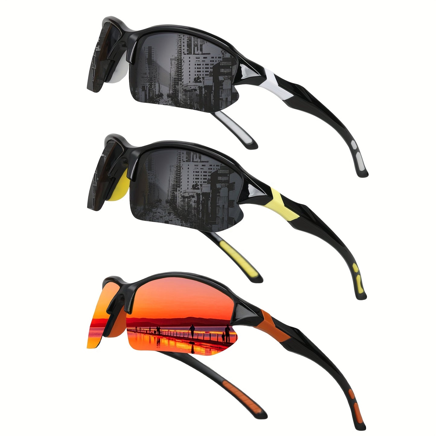 Joe™ | 3-Piece Polarized Fashion Glasses Set
