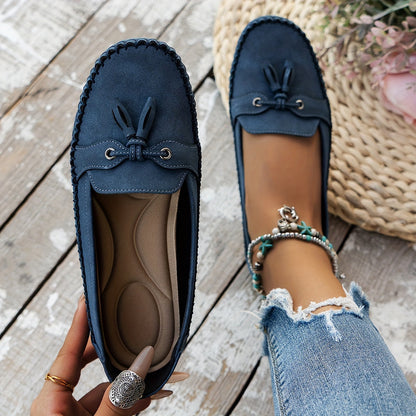 Nadine™ | Classic Loafers with Tassel Detail