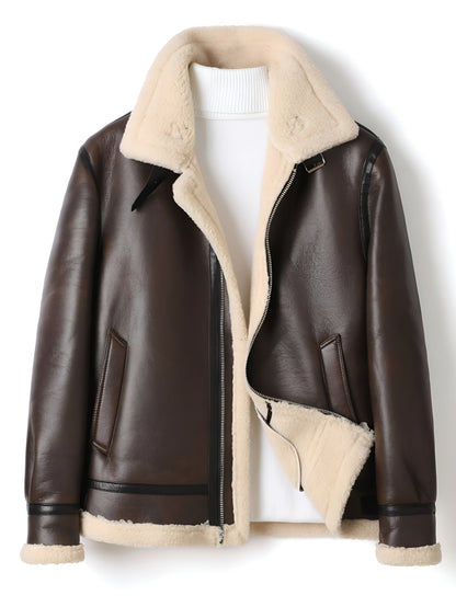 VINCENT | ALOLES MOTORCYCLE JACKET FOR MEN