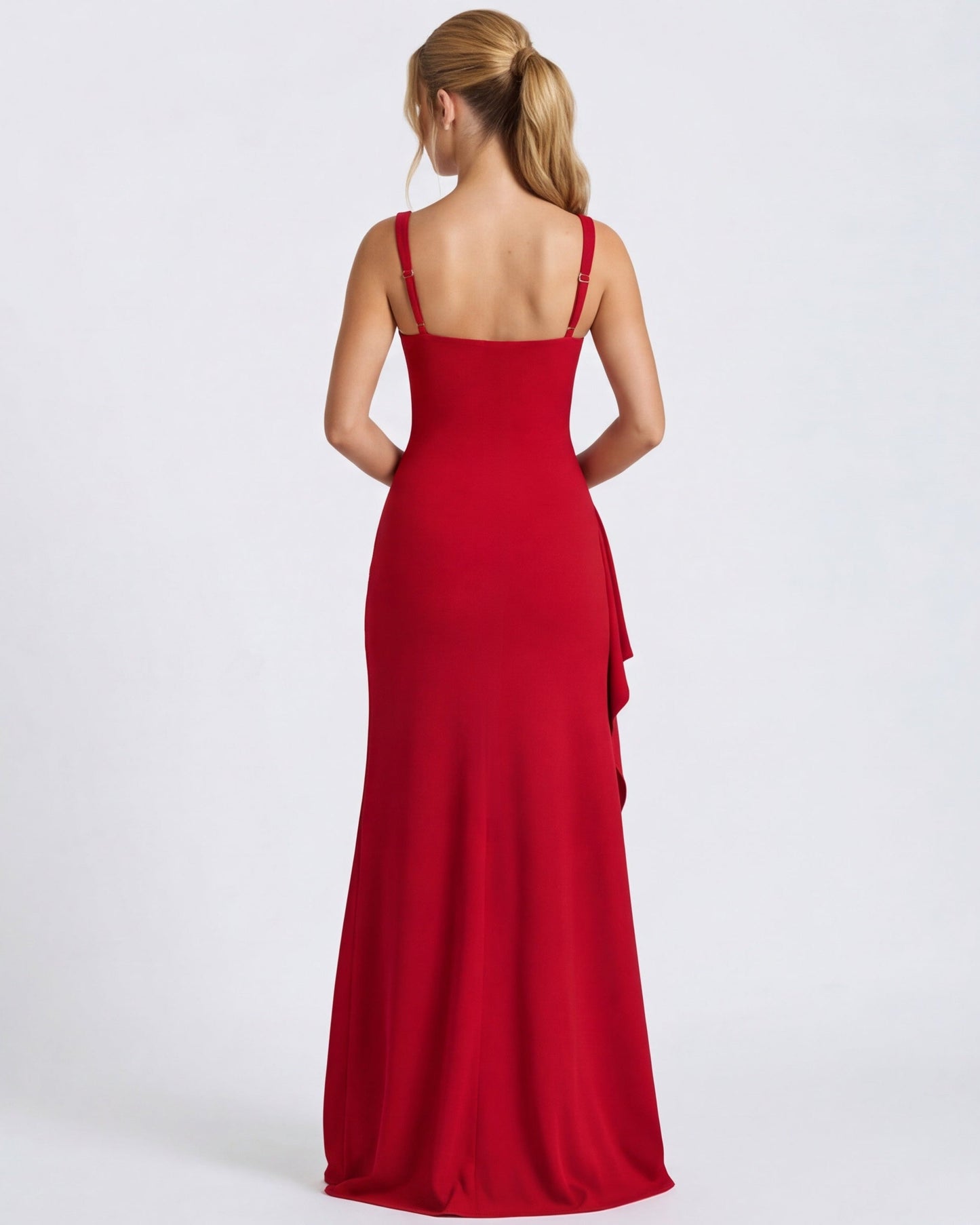 Main Character™ – Maxi Dress (Soft Power & Sculpted Elegance)