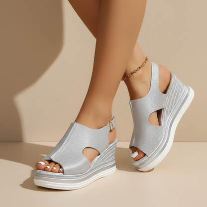 Maeve™ | Relaxed Wedge Sandals