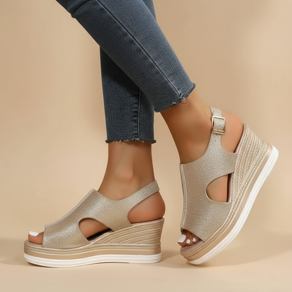 Maeve™ | Relaxed Wedge Sandals