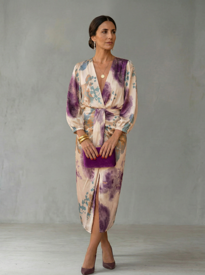 Valerie™ | Elegant Dress with V-Neck