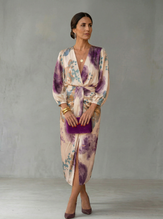Valerie™ | Elegant Dress with V-Neck
