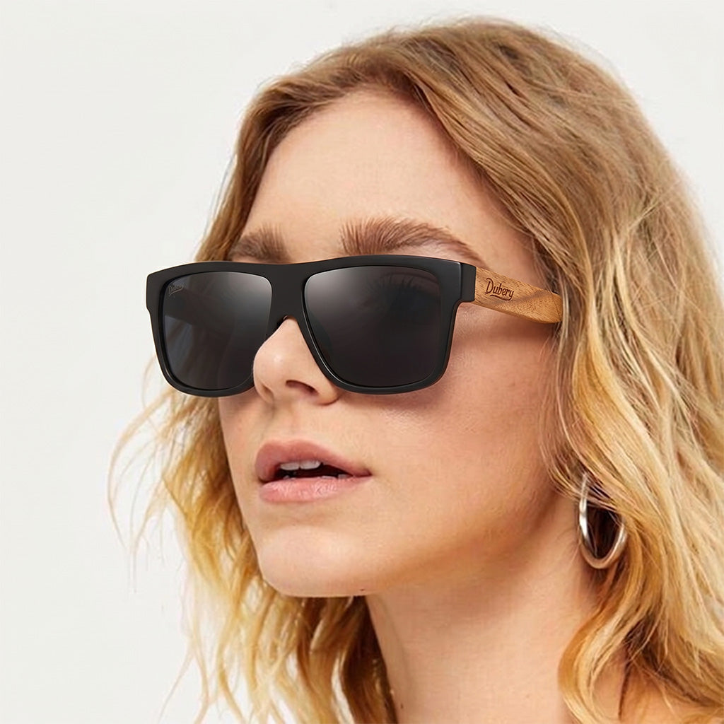 RetroWood™ | Vintage Wood-Grain Polarized Sunglasses