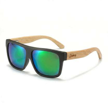RetroWood™ | Vintage Wood-Grain Polarized Sunglasses