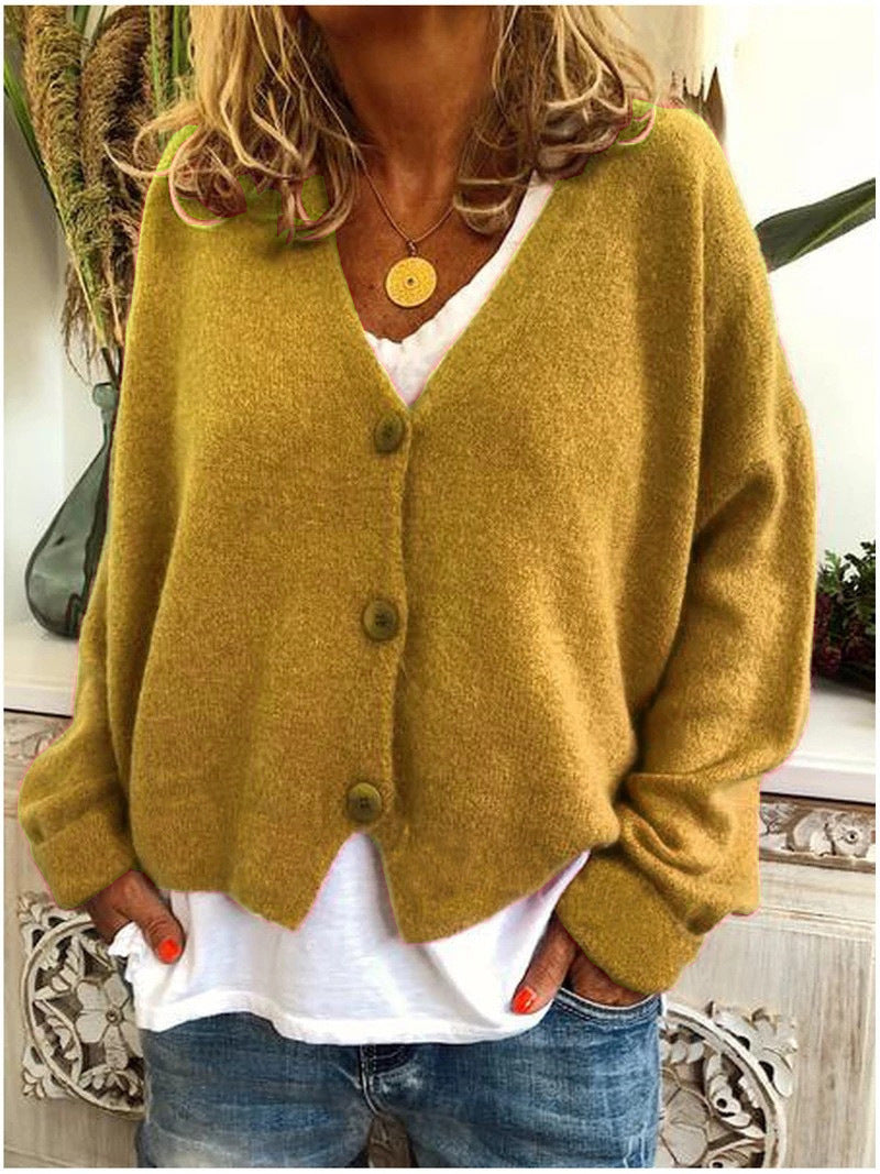 Women's Knit Cardigan, Lightweight Layering | Flattering Drape, Everyday Essential | 13 Colorways | S–3XL